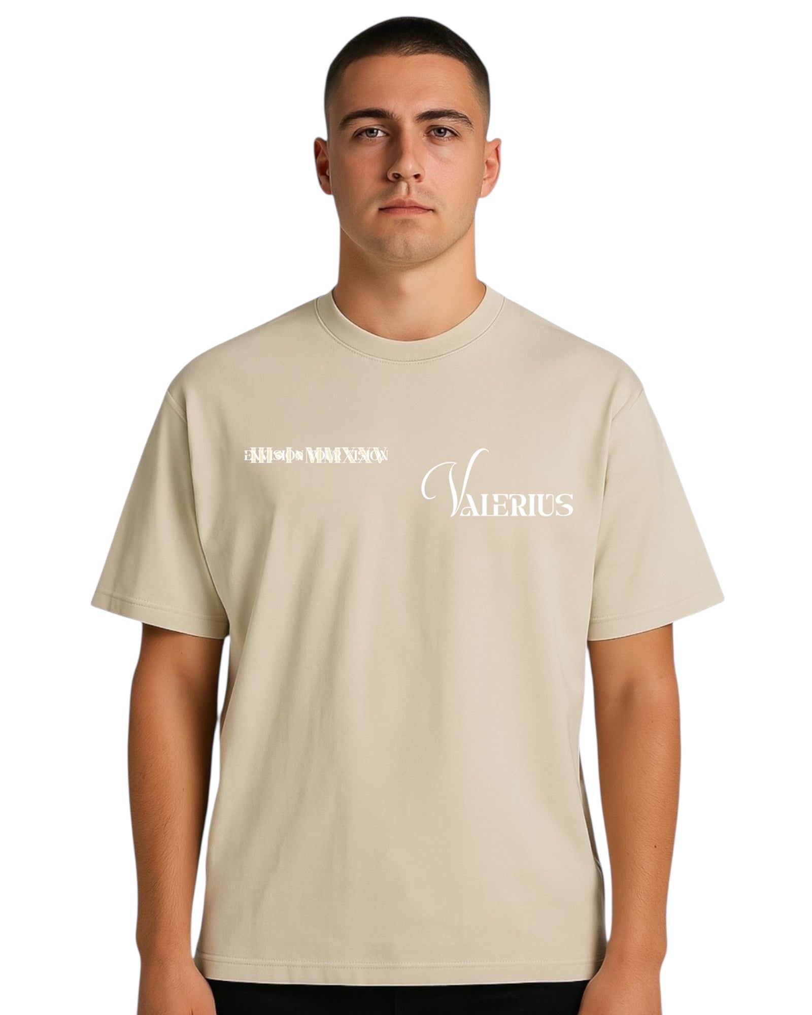 Oversized Cream T-Shirt