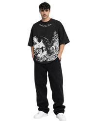 Faded Angel Oversized T-Shirt